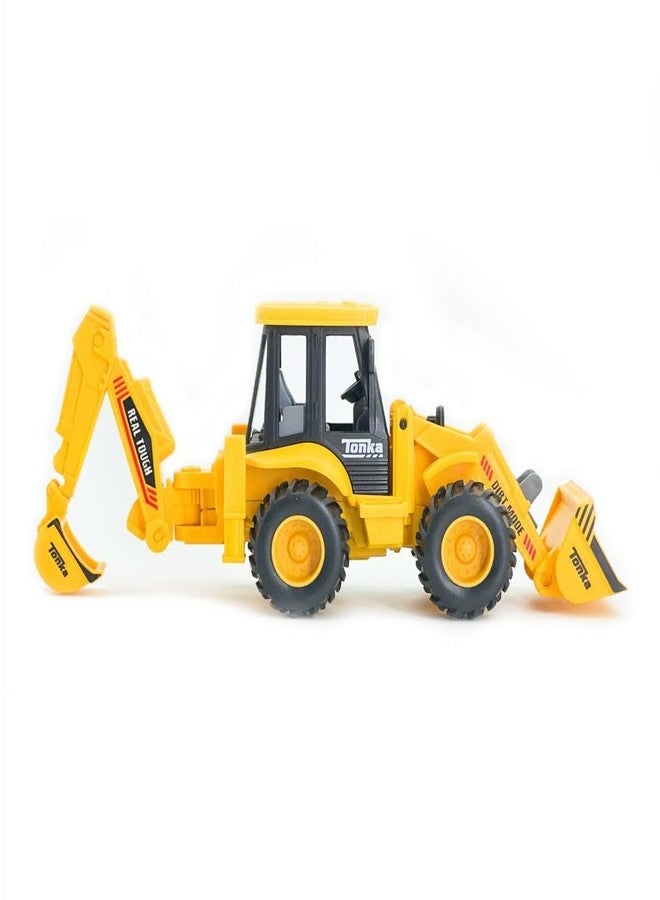 سنتي لعبة بناء سنتي تونكا بيلد ديغر التي تعمل بالاحتكاك، مناسبة للأطفال من عمر 3 سنوات فما فوق، لون أصفر - Image 5